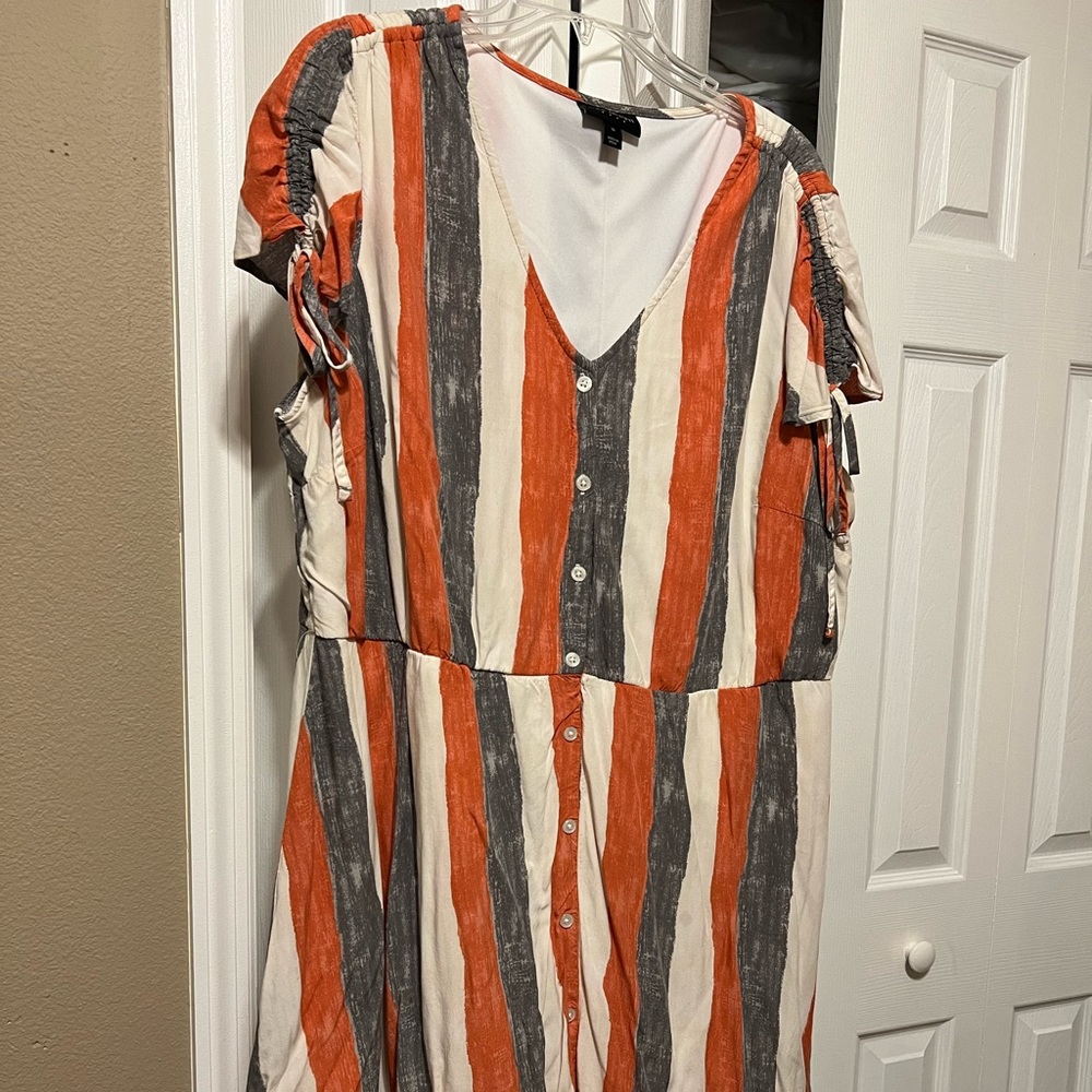 Button down dress